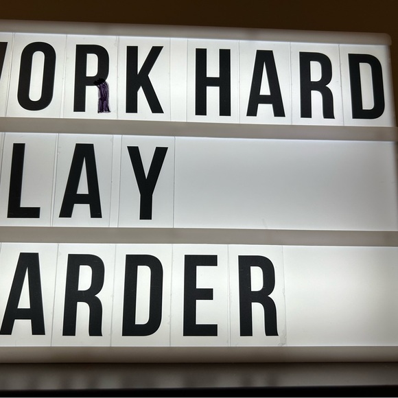 Room Decor—College or Study Room Decor with light up option & letters for words - Picture 4 of 8